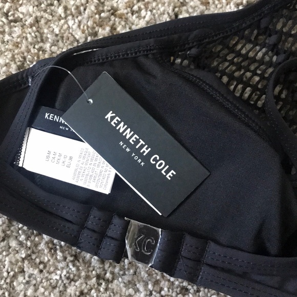 Wrapped In Love Solid High Neck Bra Bikini Top M - Picture 8 of 8